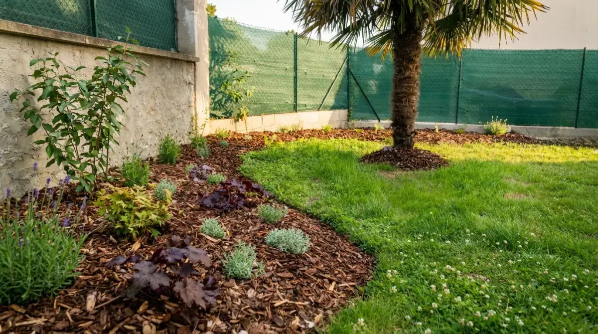 Jardin après transformation